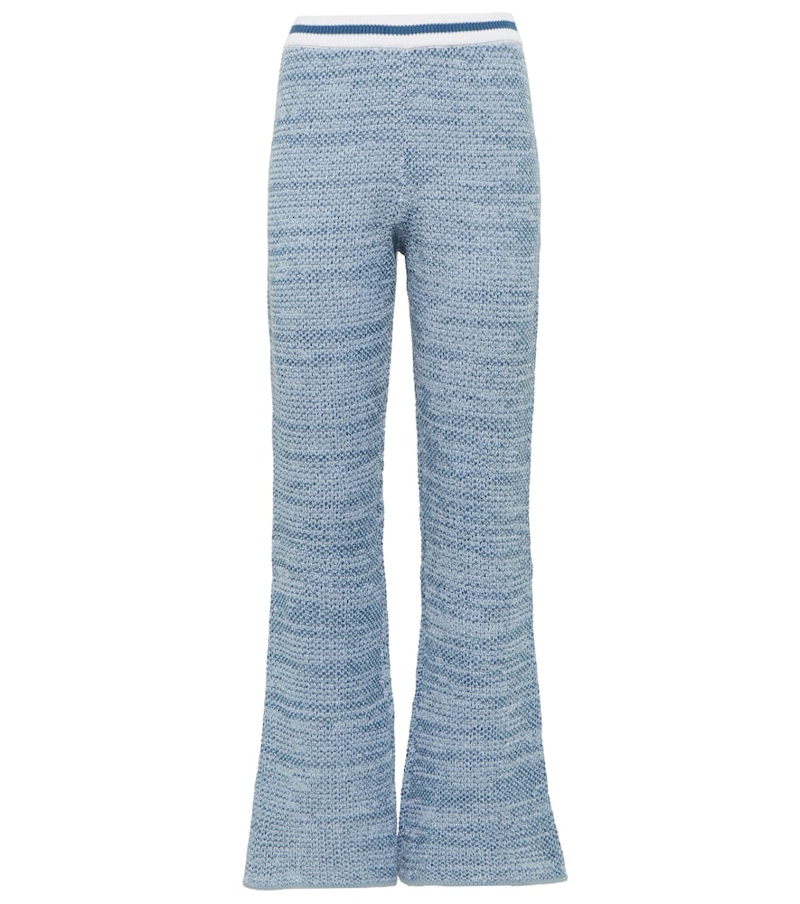 The Upside Azzurra Knit Venus flared pants