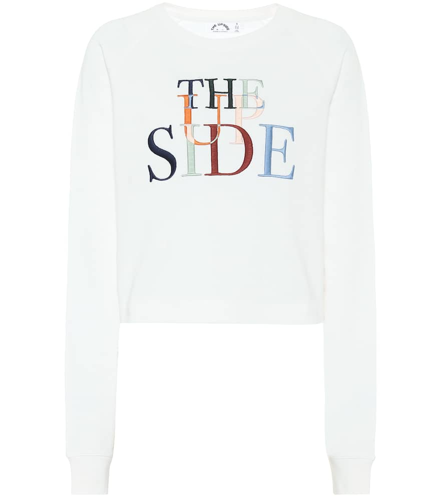 The Upside Faith cotton-jersey sweatshirt