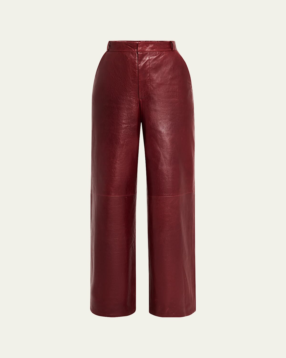 The Wide Leather Trousers