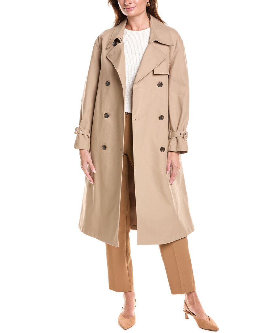 Theory Double-Breasted Trench Coat