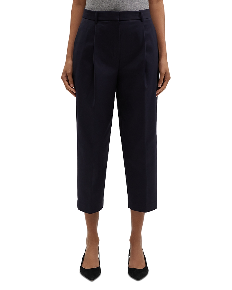 Theory Pleated Cropped Pants