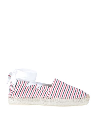 Thom Browne Woman Espadrilles White Size 8.5 Textile fibers