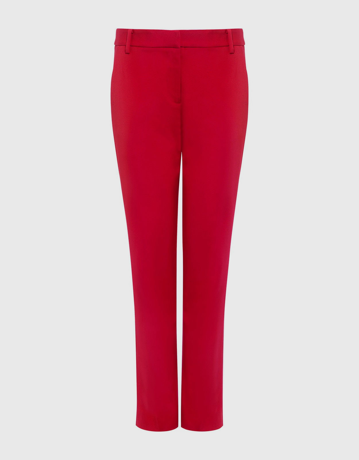 Tibi STRETCH FAILLE CROPPED BEATLE PANTS - 00