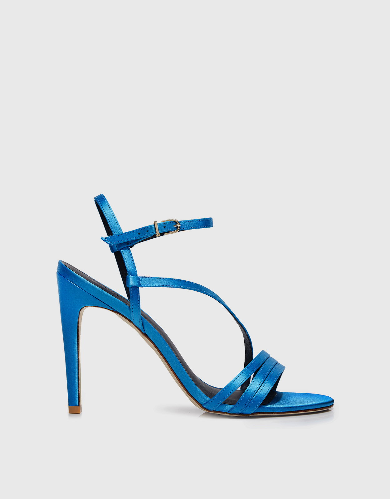 Tibi Vivian Satin Heeled Sandals - 37