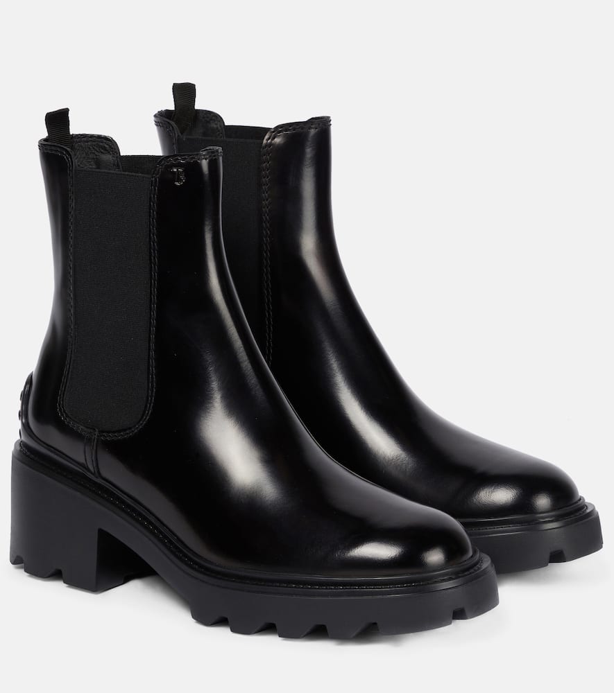 Tod's Patent leather Chelsea boots