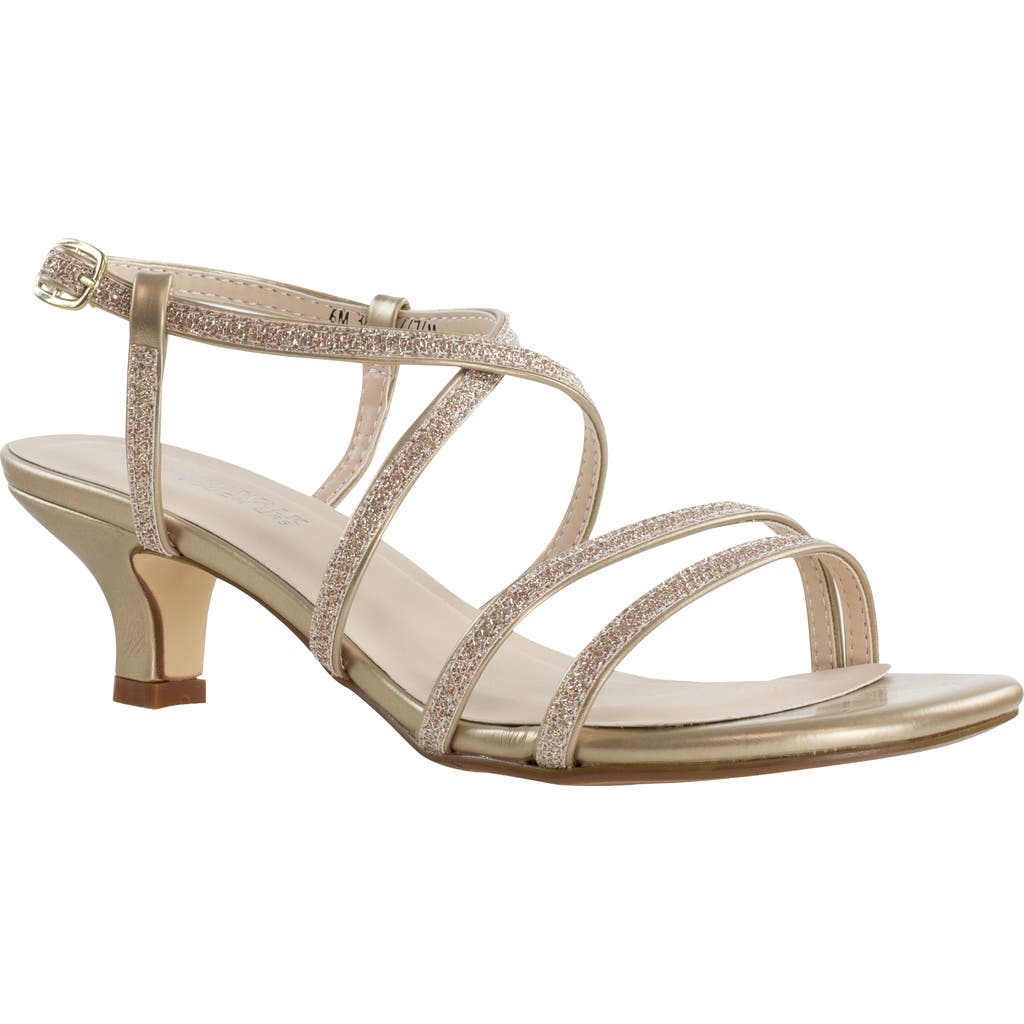 Touch Ups Maisie Kitten Heel Slingback Sandal in Champagne at Nordstrom, Size 5