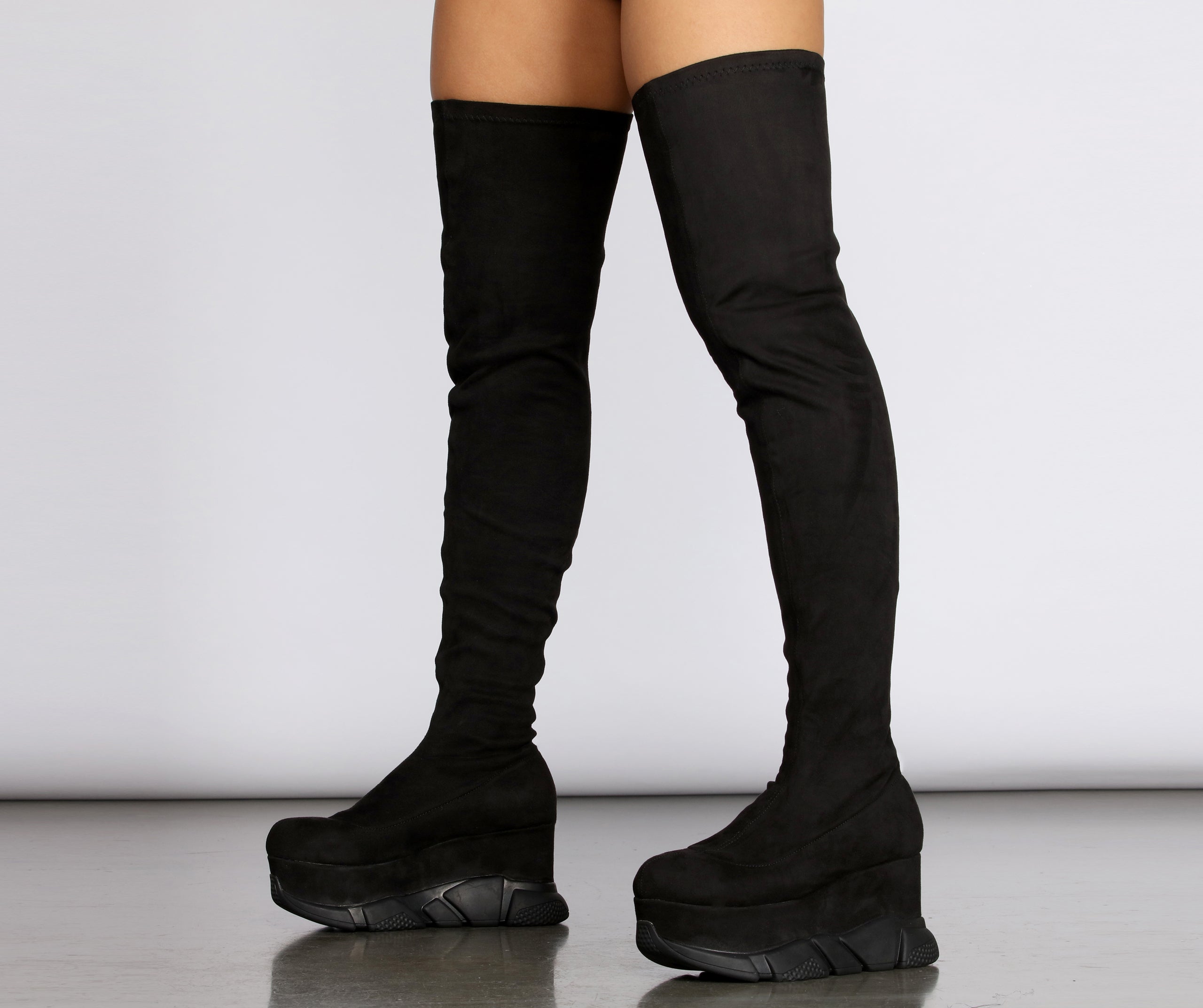 Trend Alert Thigh High Platform Boots