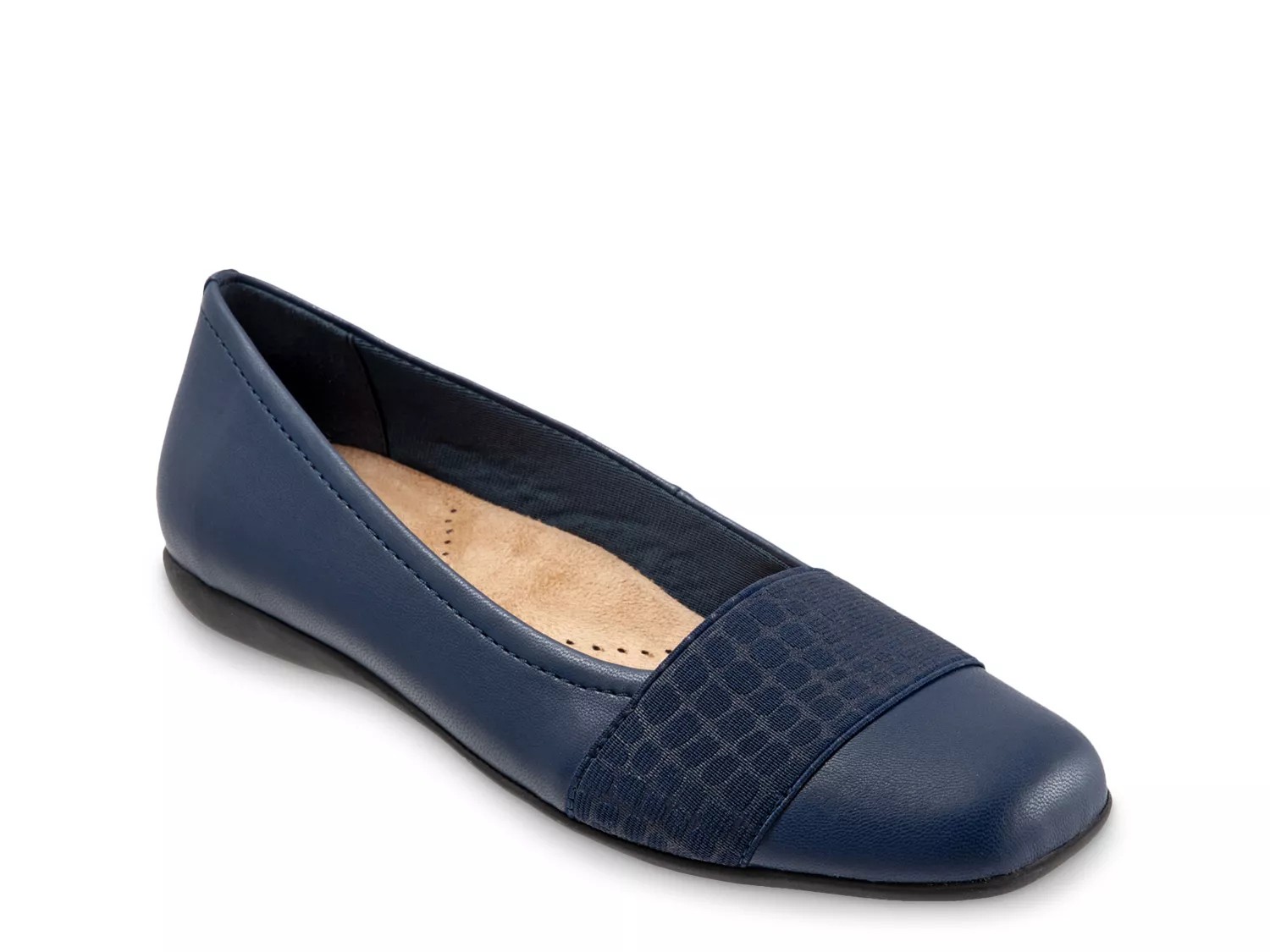 Trotters Samantha Ballet Flat | Women's | Navy | Size 8 | Flats