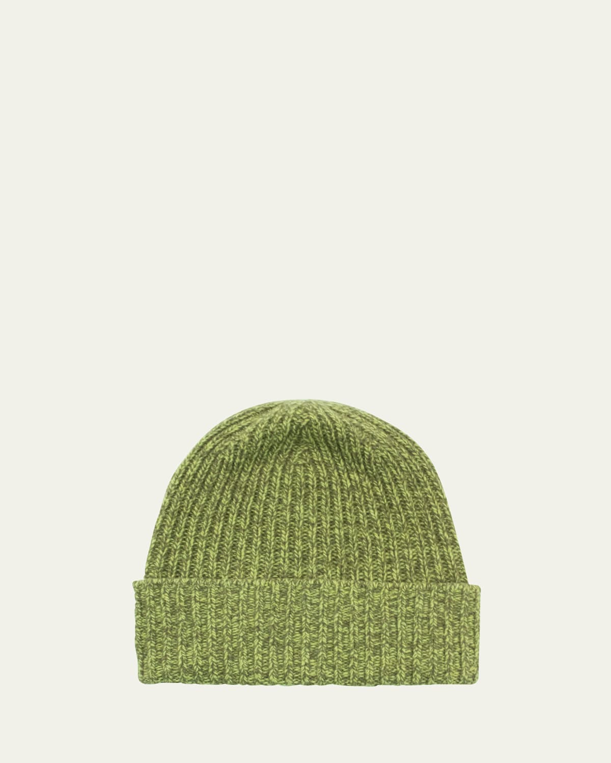 Two Tone Tweed Cashmere Beanie