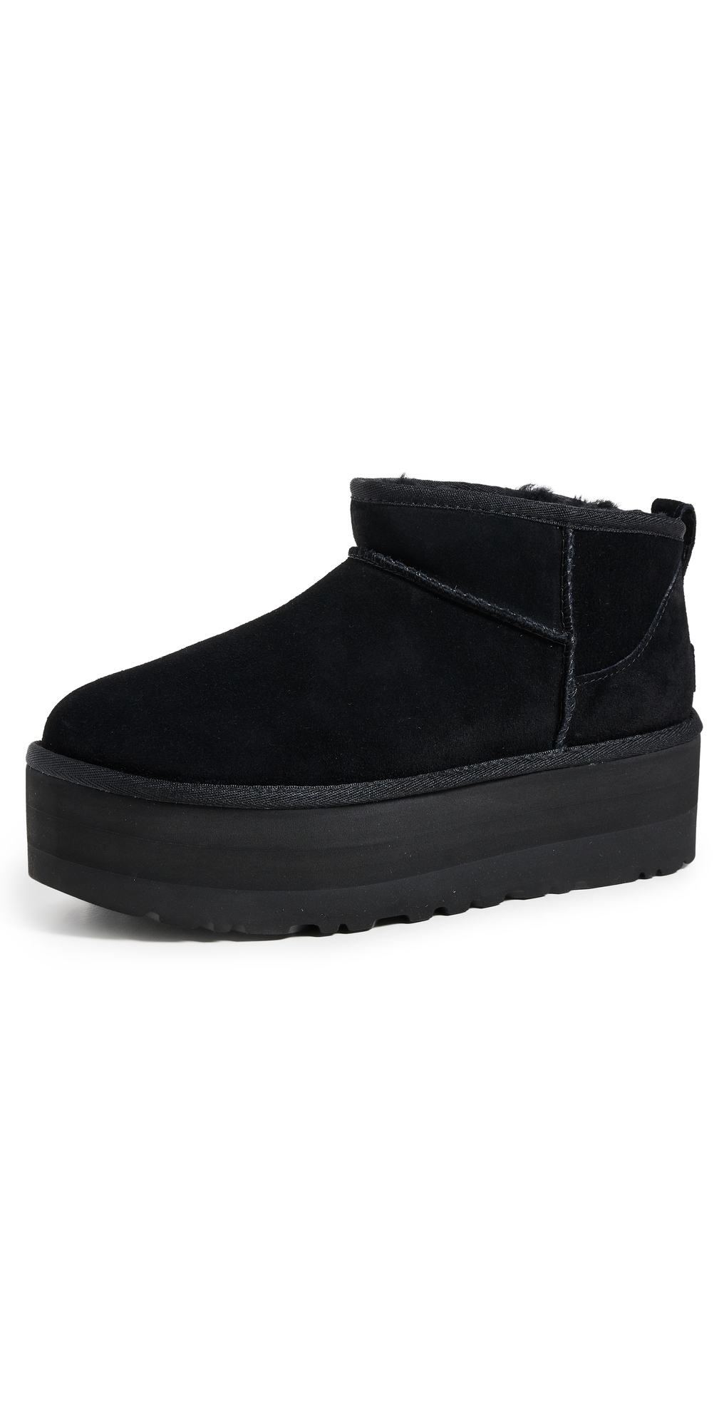 UGG Classic Ultra Mini Platform Boots Black 11