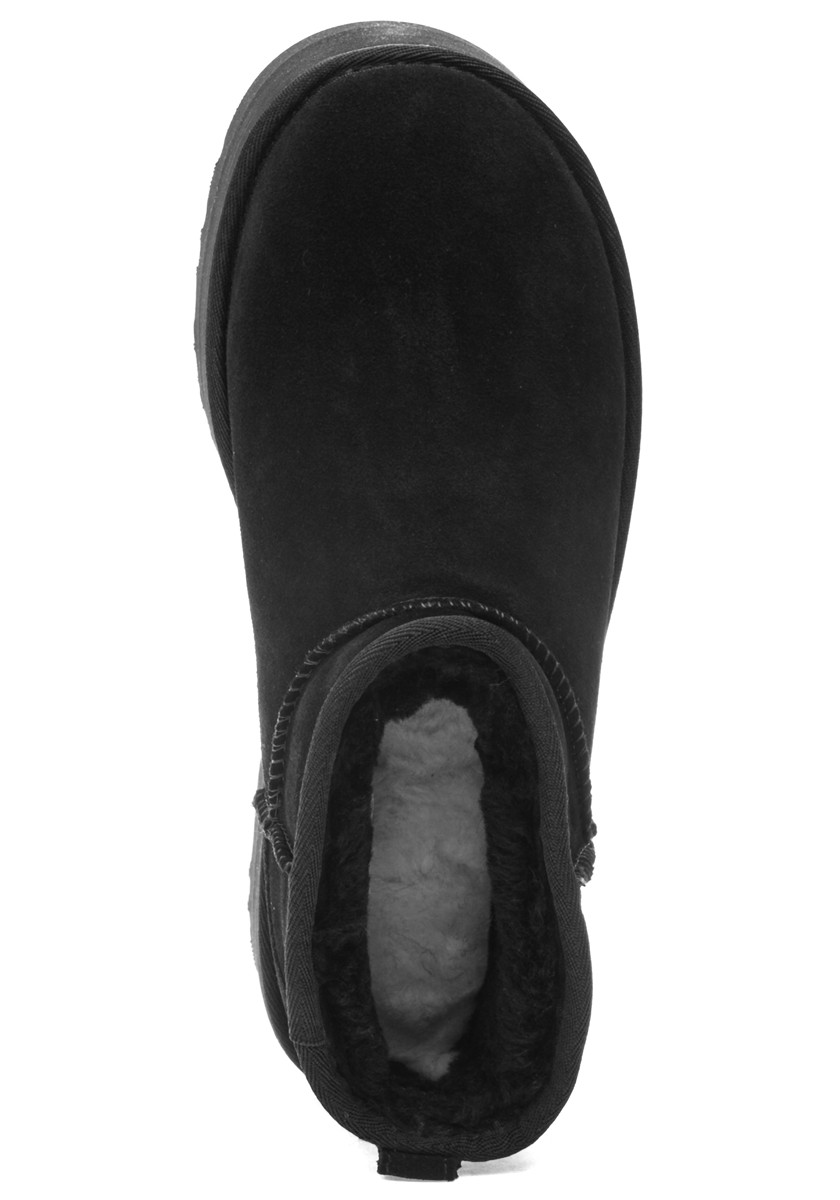 Ugg Classic Ultra Mini Platform Boot Black - Black 10 Medium