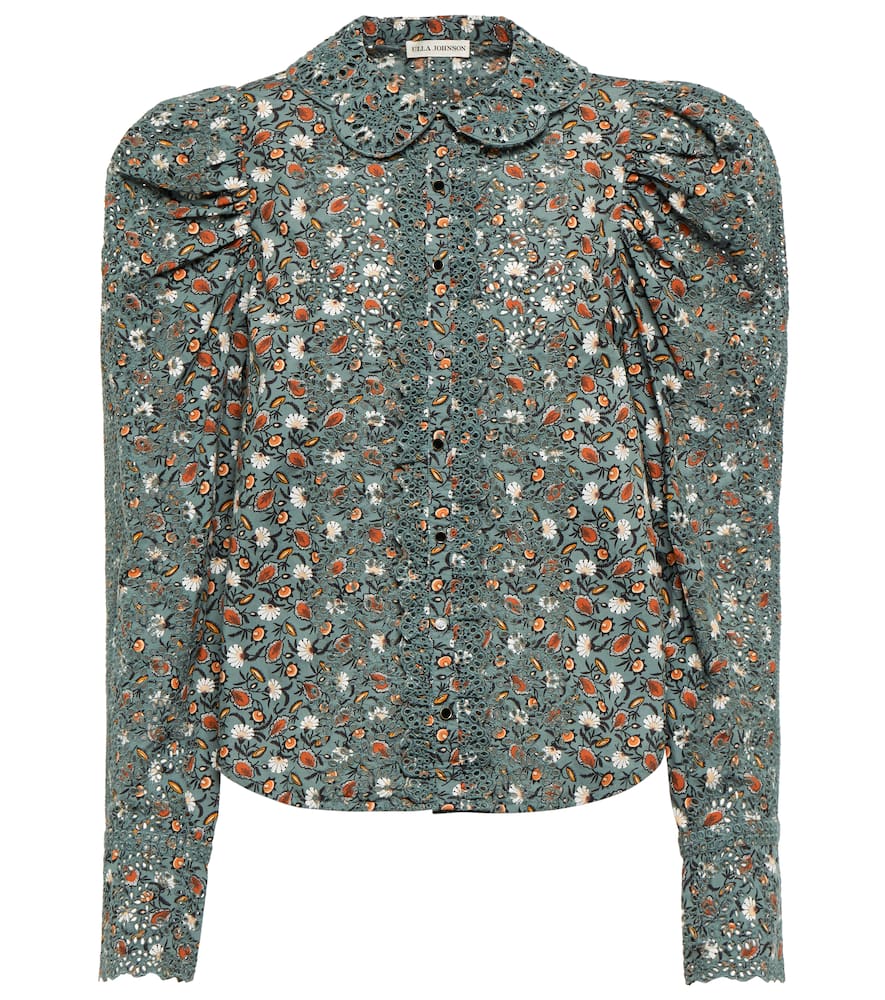 Ulla Johnson Sage floral cotton blouse