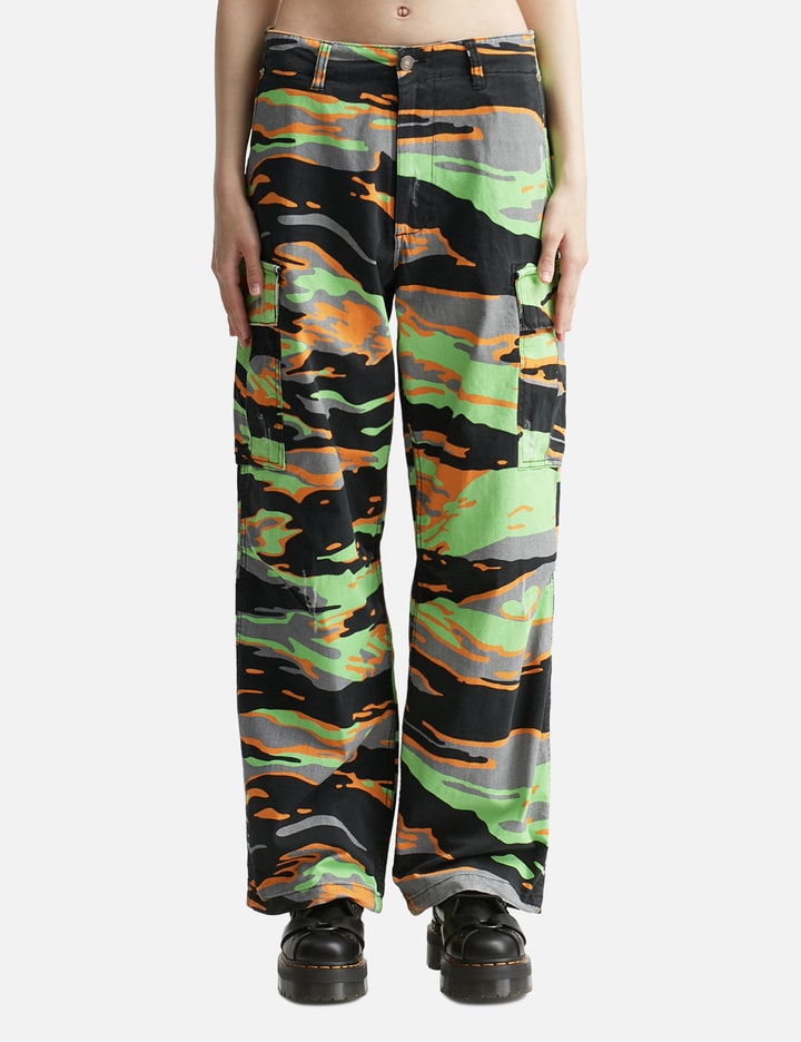 Unisex Printed Cargo Pants