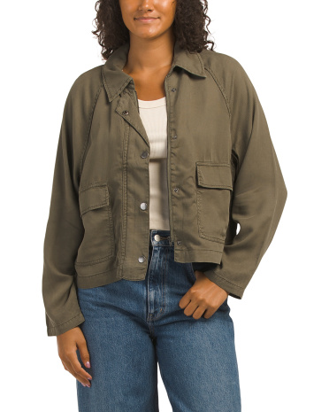 Utility Jacket for Women | Lyocell