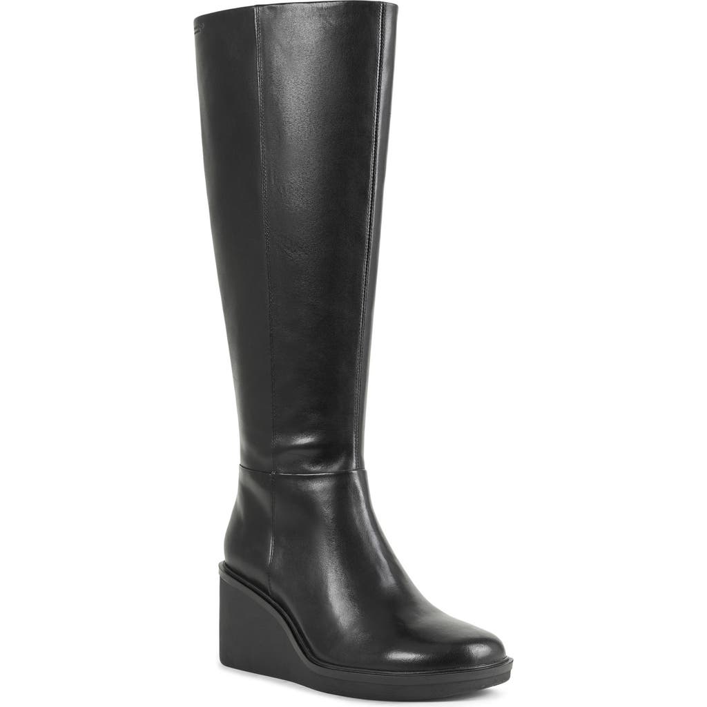 Vagabond Shoemakers Deena Platform Wedge Knee High Boot in Black at Nordstrom, Size 6Us