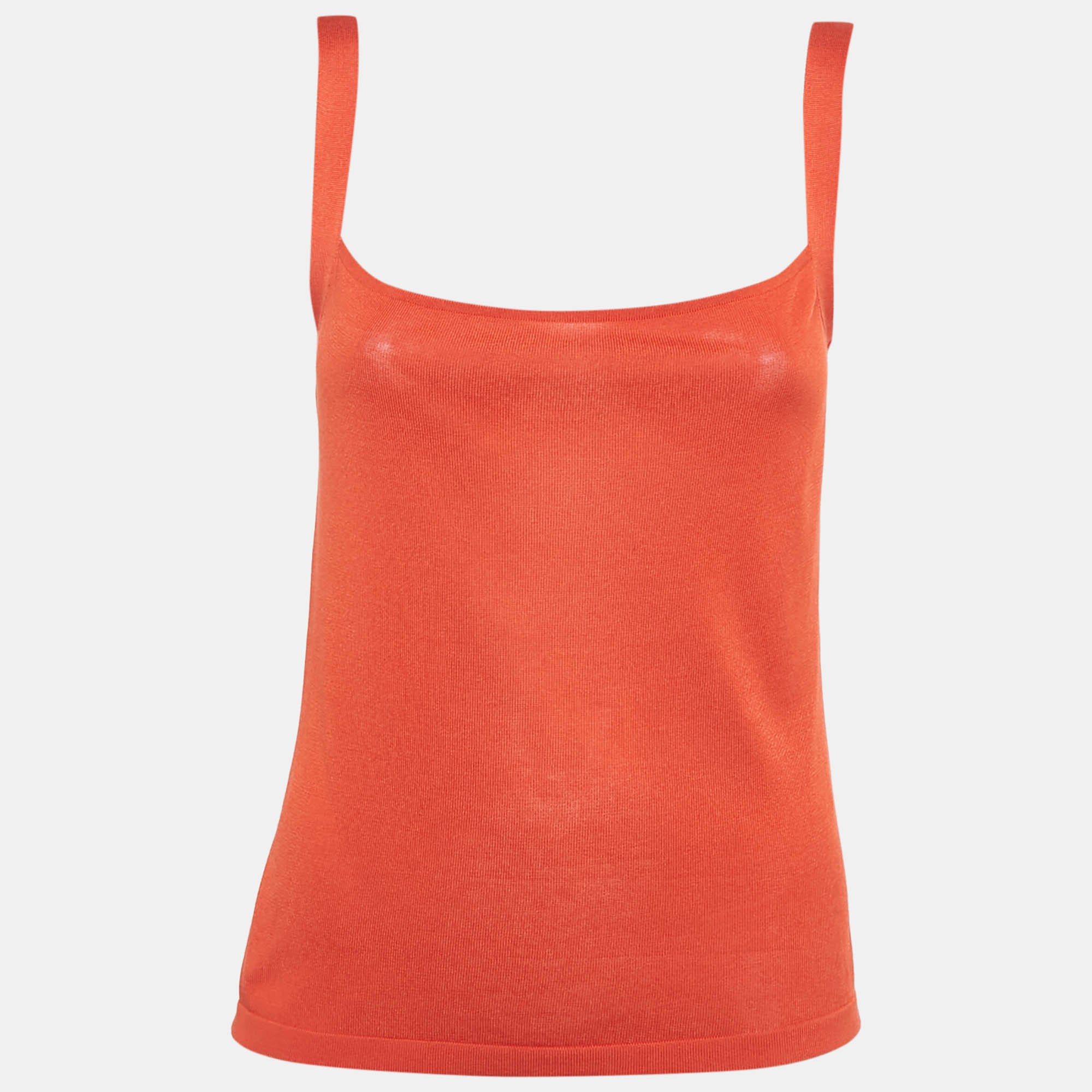 Valentino Red Jersey Tank Top M