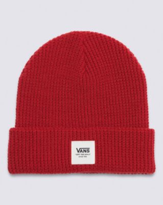 Vans Waffle Cuff Beanie(Chili Pepper Red)