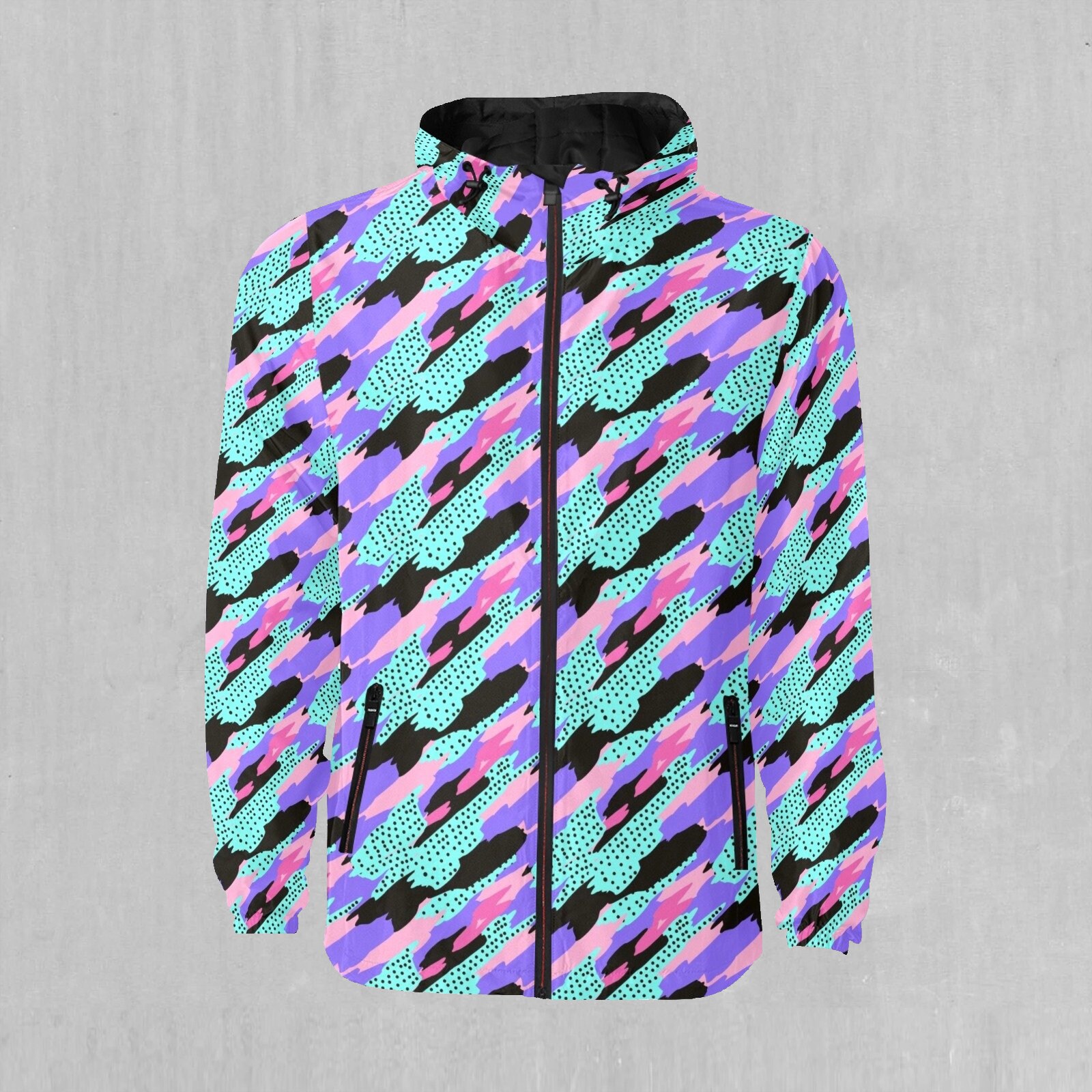 Vapor Camo Pastel Snowboarding Windbreaker & Ski Jacket