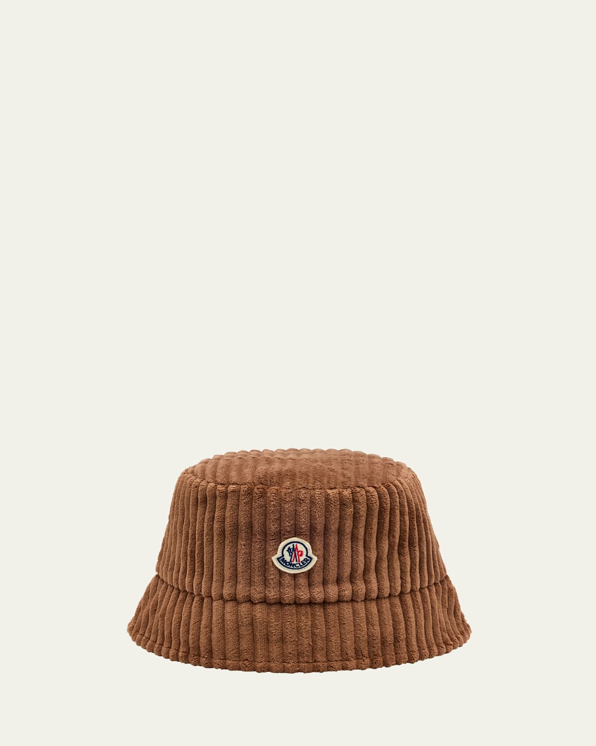 Velvet Logo Patch Bucket Hat