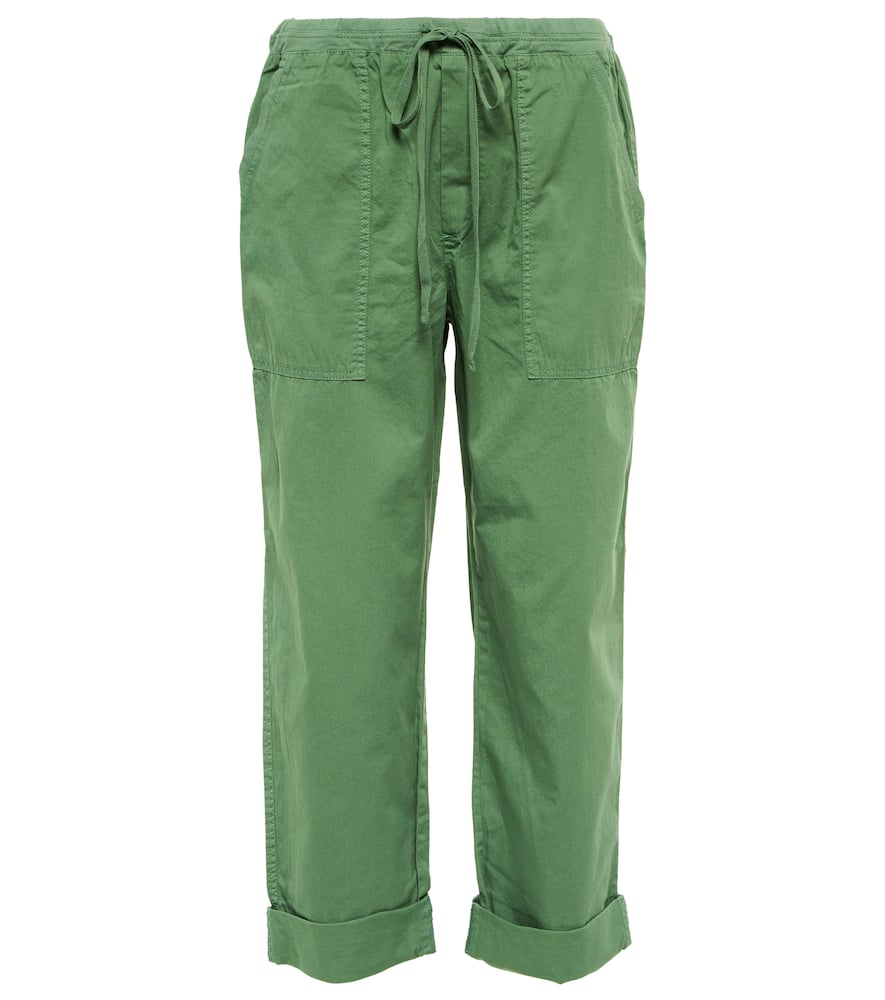 Velvet Misty cotton mid-rise cargo pants