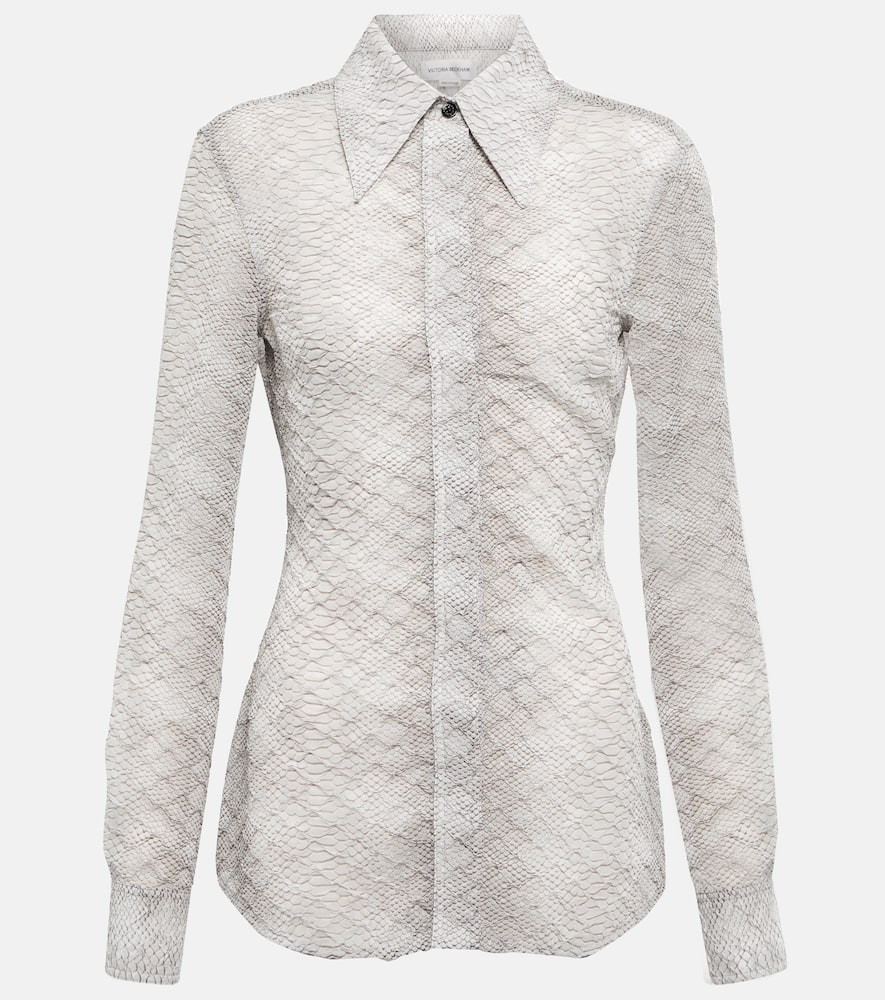 Victoria Beckham Sheer shirt