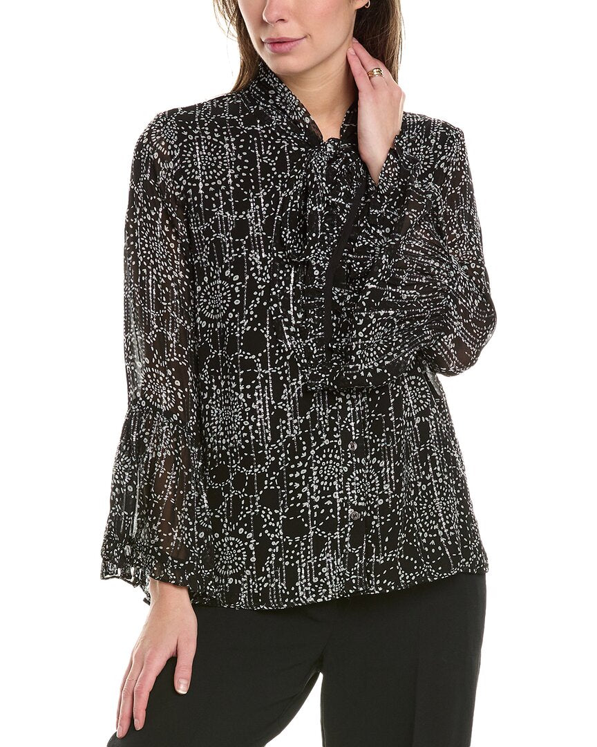 Vince Camuto Fan Sleeve Blouse