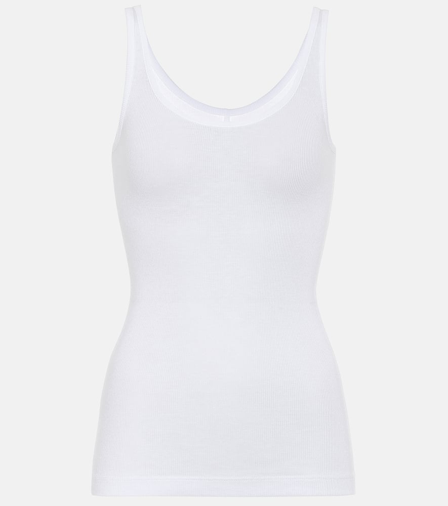 Vince Cotton-blend tank top