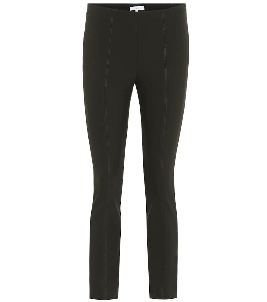 Vince High-rise ponte-jersey skinny pants