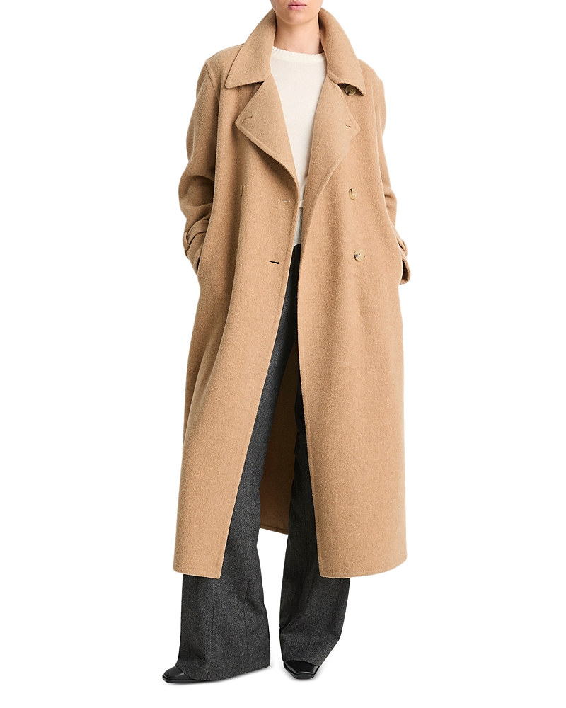 Vince Lofty Belted Long Trench Coat