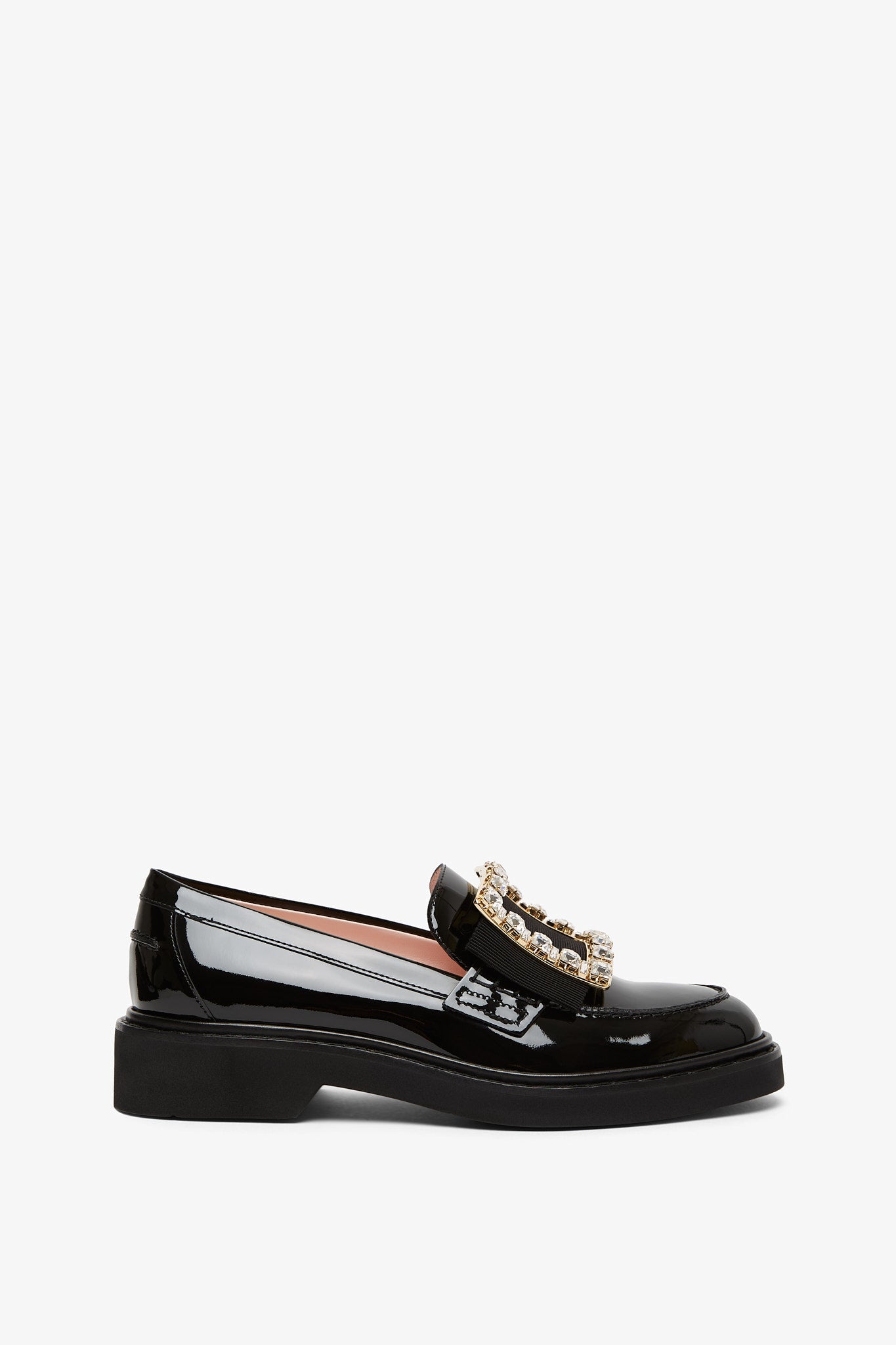 Viv Rangers black patent loafers