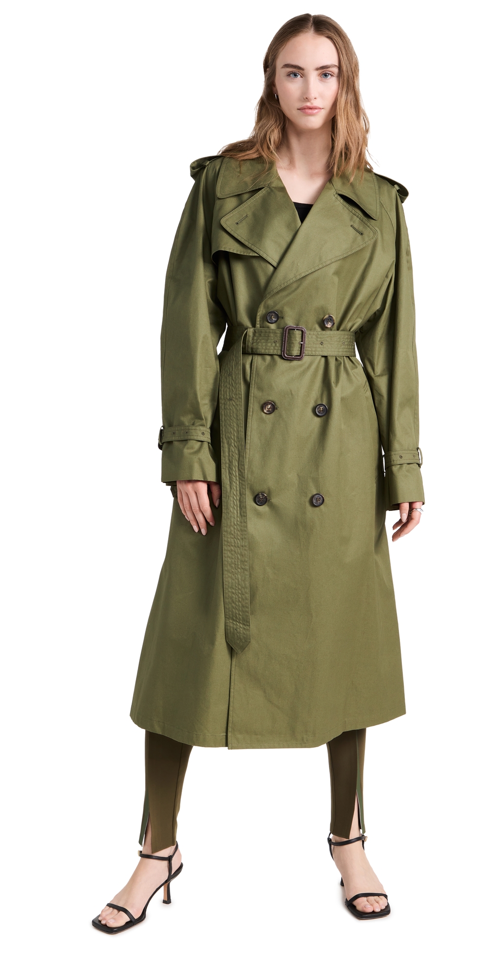 WARDROBE. NYC Trench Coat Military L