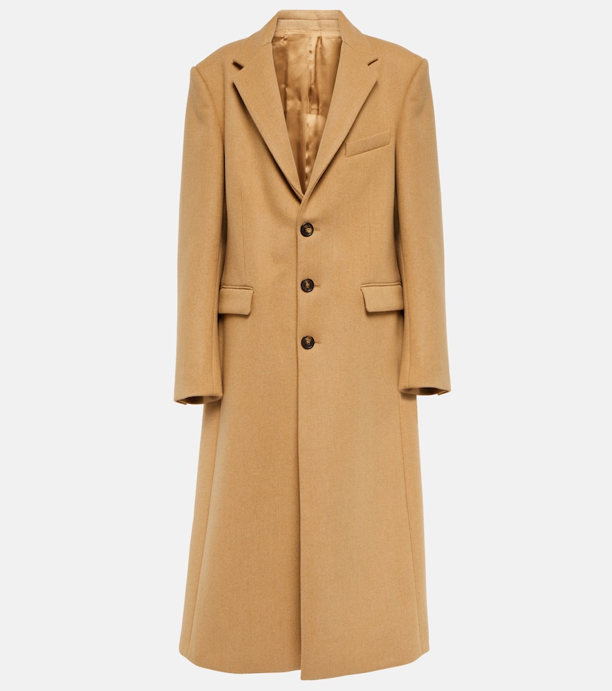 Wardrobe. NYC Single-breasted wool coat