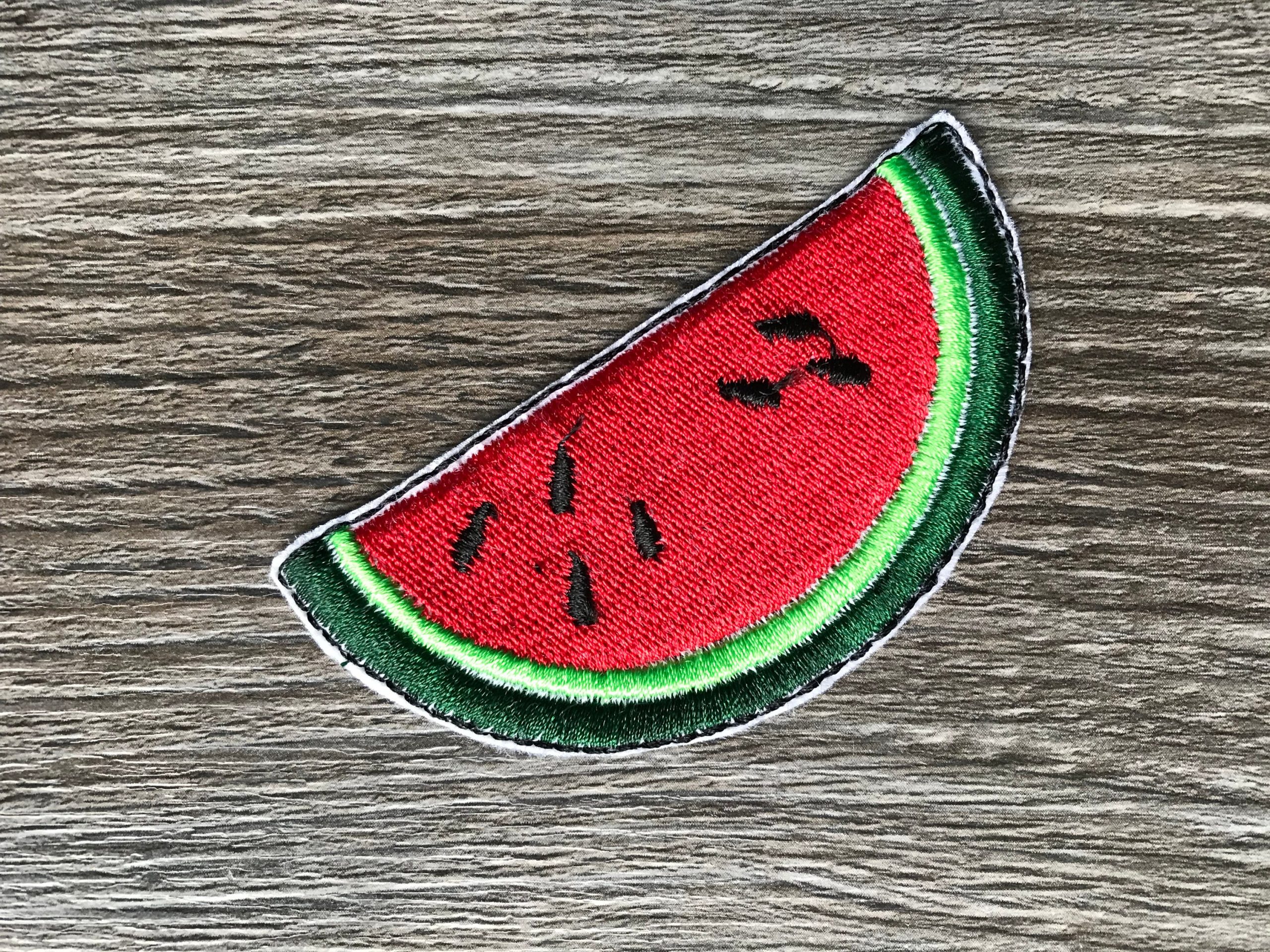 Watermelon Fruit Patch Embroidery Iron Or Sew On Clothing Clothes Jacket Coat Sweatshirt Shirt Jeans Bag Hat Cap Rucksack