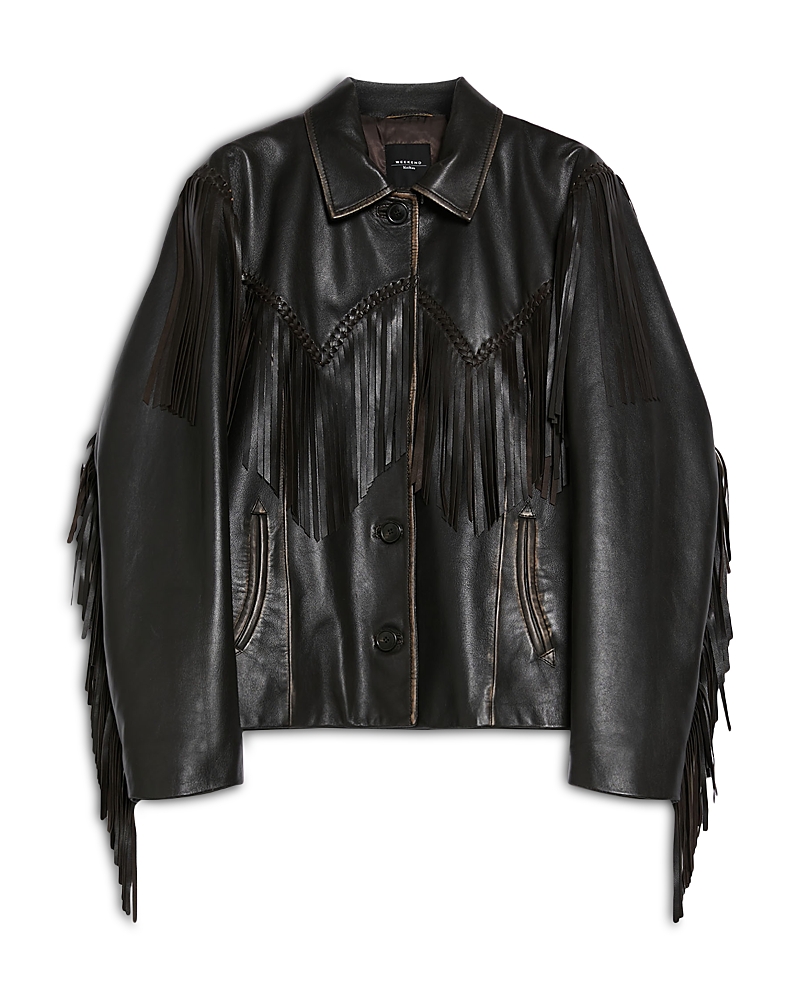 Weekend Max Mara Eracle Leather Jacket