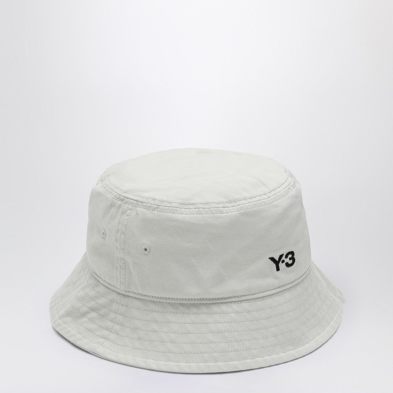 White Cotton Hat With Logo