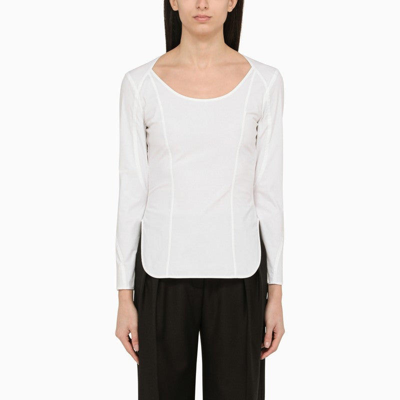 White Organic Cotton Leyia Blouse