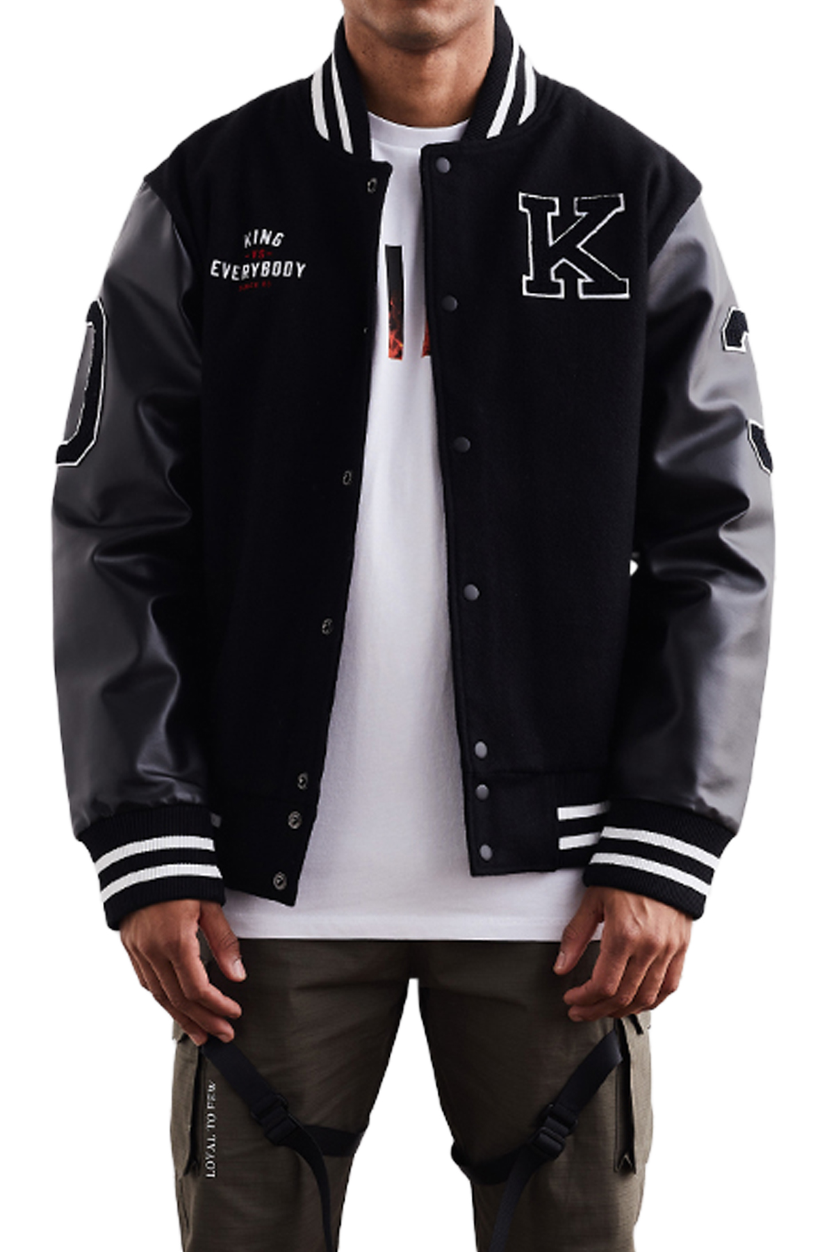 Whitechapel Varsity Jacket - Black