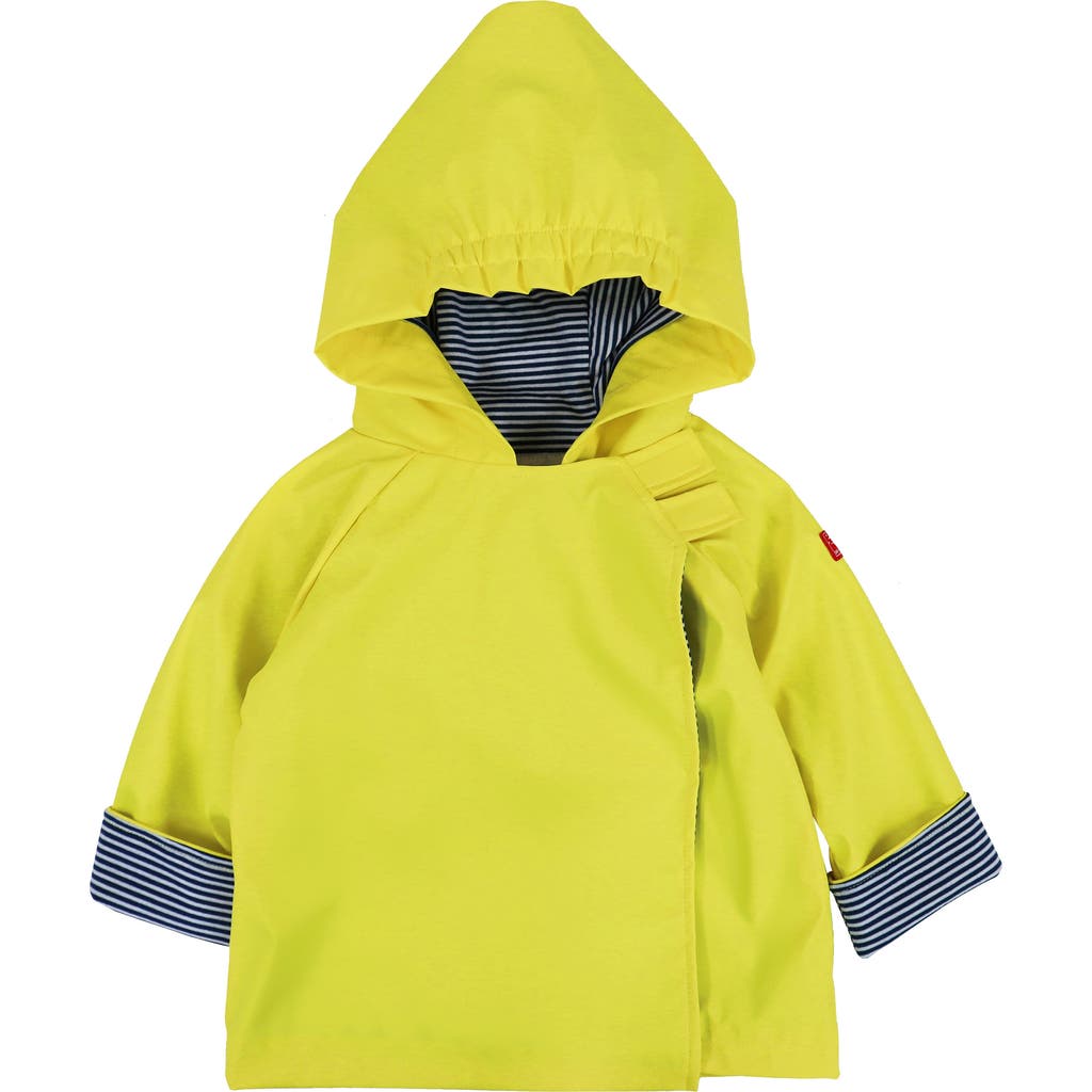 Widgeon Favorite Hooded Raincoat in Cyber Yellow at Nordstrom, Size 9-12M