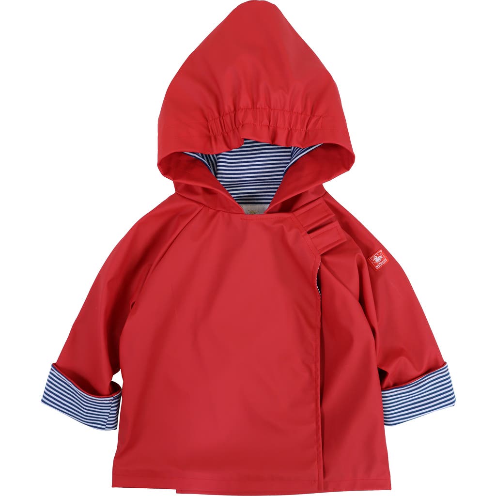 Widgeon Favorite Hooded Raincoat in Lollipop Red at Nordstrom, Size 9-12M