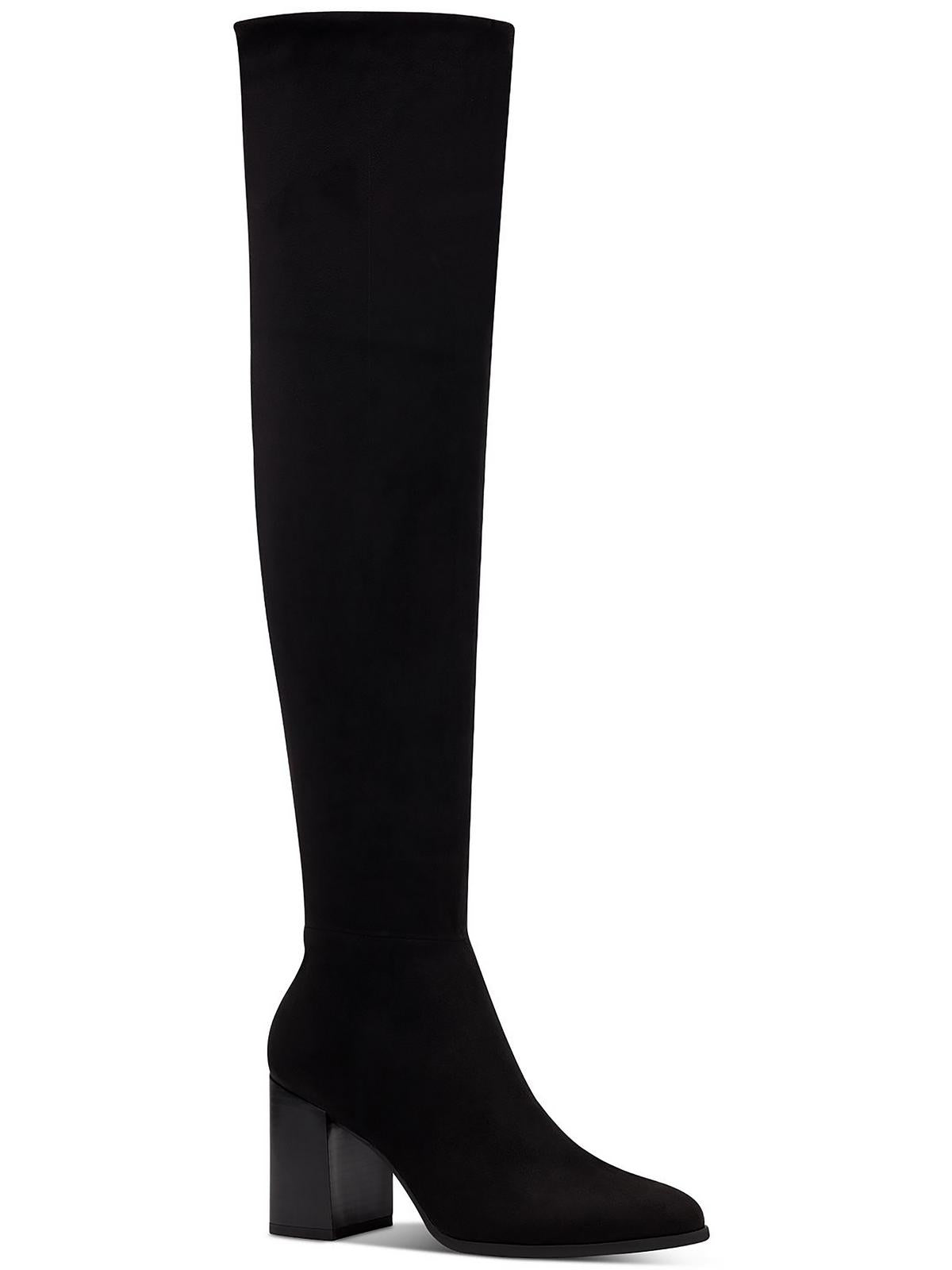 Windee Womens Faux Leather Tall Over-The-Knee Boots