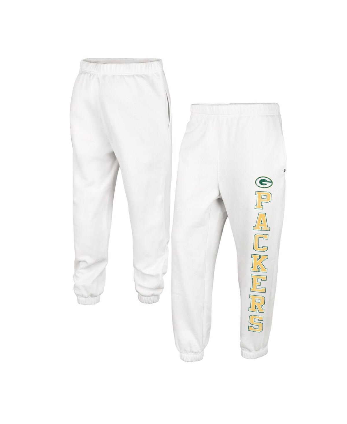 Women's '47 Brand Oatmeal Green Bay Packers Harper Joggers - Oatmeal