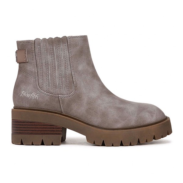 Women's Blowfish Malibu Joy Chelsea Boots 10 Grey Heather