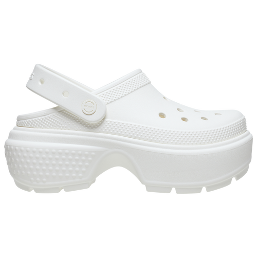 Womens Crocs Crocs Stomp Clogs - Womens Shoe Chalk/White Size 06.0