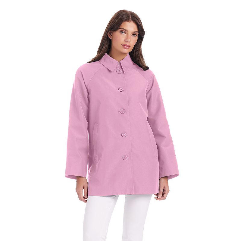 Women's Draper James Oversized Trench Coat, Size: Medium, Pretty Pink