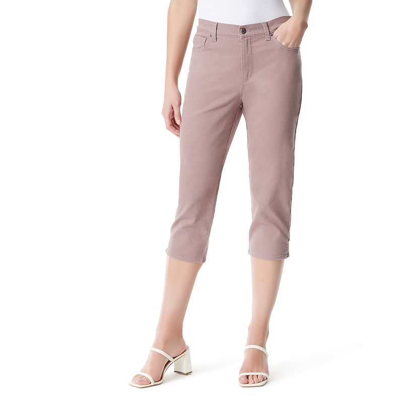 Women's Gloria Vanderbilt Straight-Leg Cut Amanda Capri Pants, Size: 8, Moroccan Spice