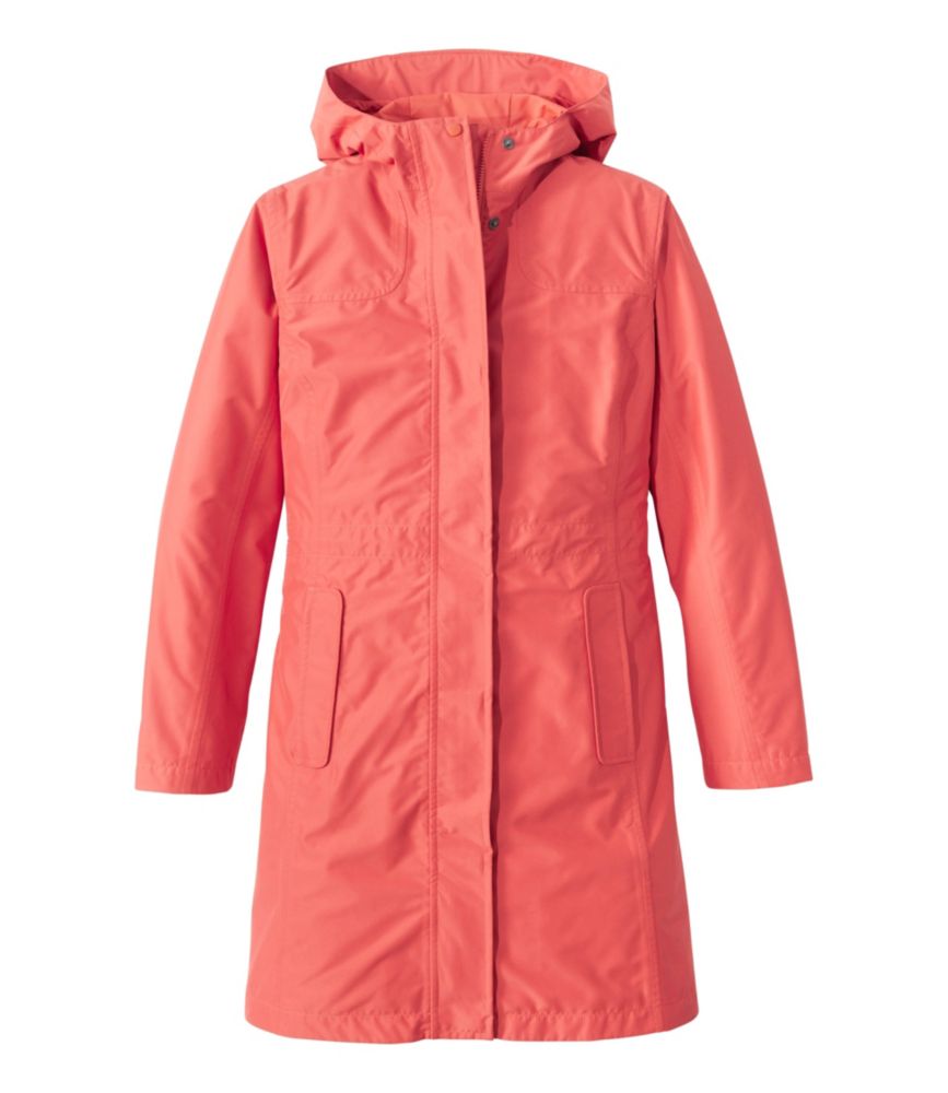 Women's H2OFF Raincoat, PrimaLoft-Lined Burnt Sienna Extra Small, Synthetic L.L.Bean