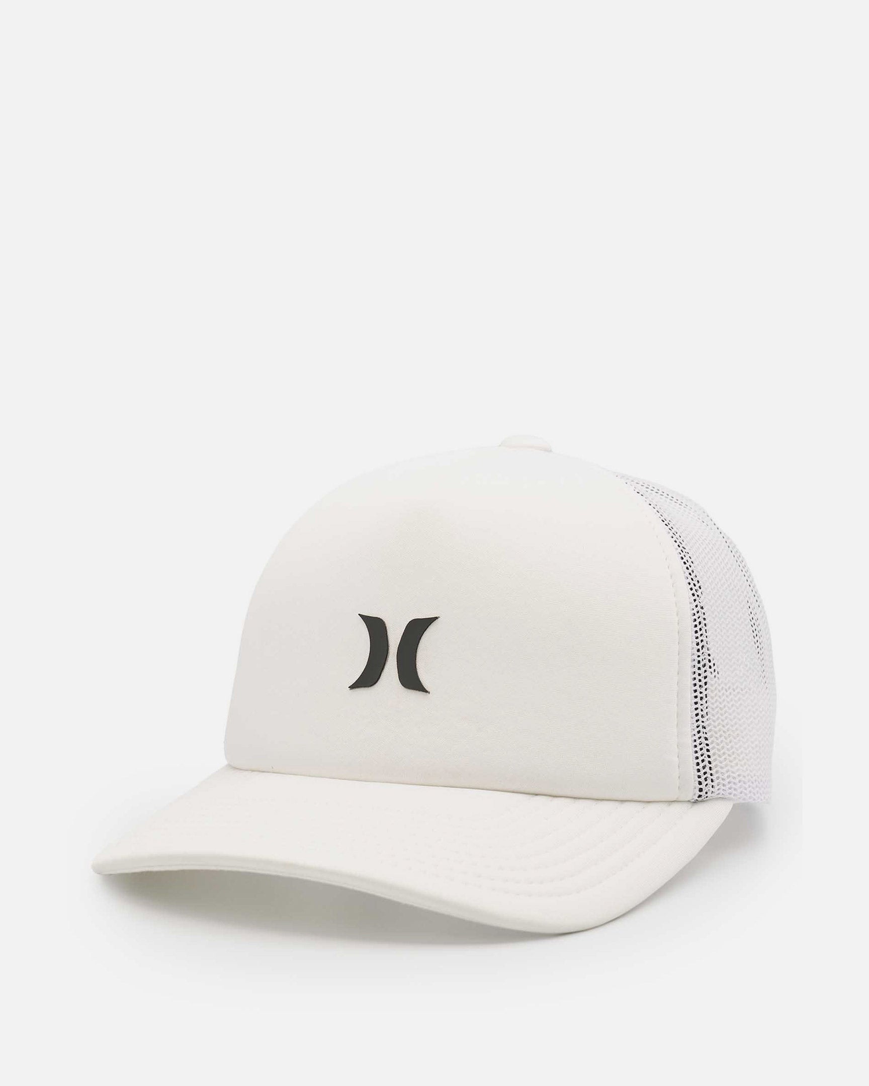 Women's Icon Trucker Hat in White, Polyester, Size OS