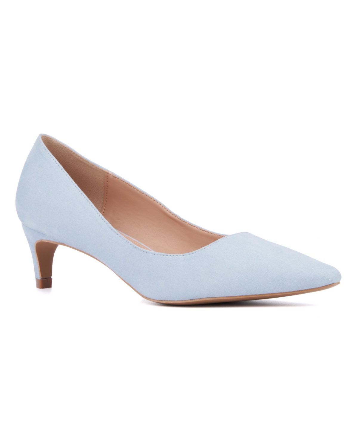 Women's Kaelyn Kitten Heel Pump - Pastel blue