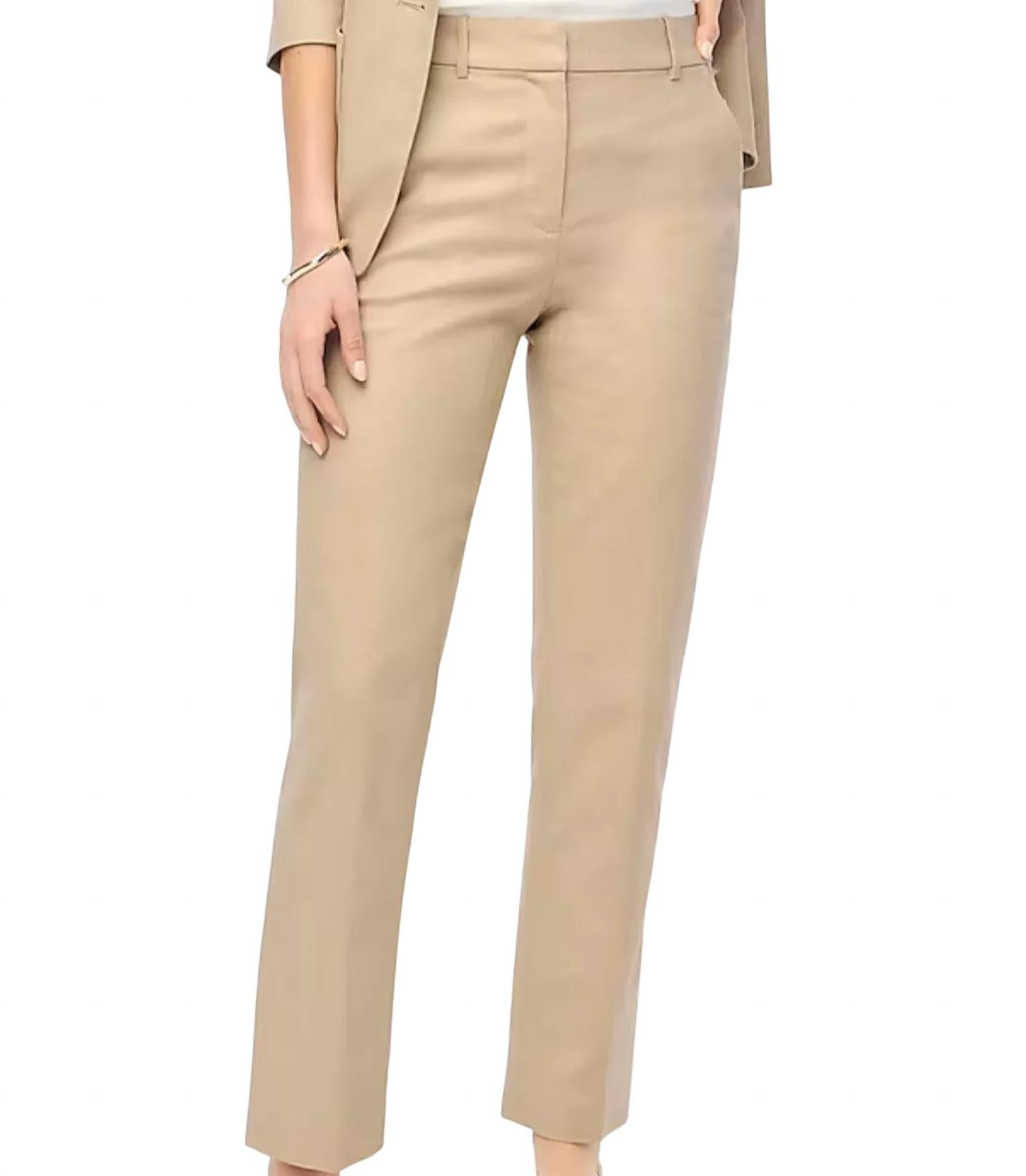 Women's Kallie Linen-Blend Straight-Leg Pant In Sandstone