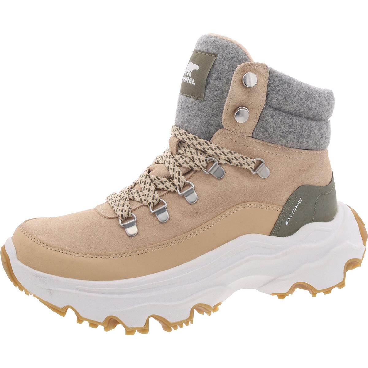 Womens Leather Sneaker Hiking Boots